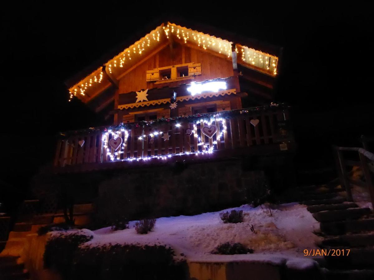 Chalet Fleur Des Neiges Saint-Jean-dʼAulps Exteriér fotografie