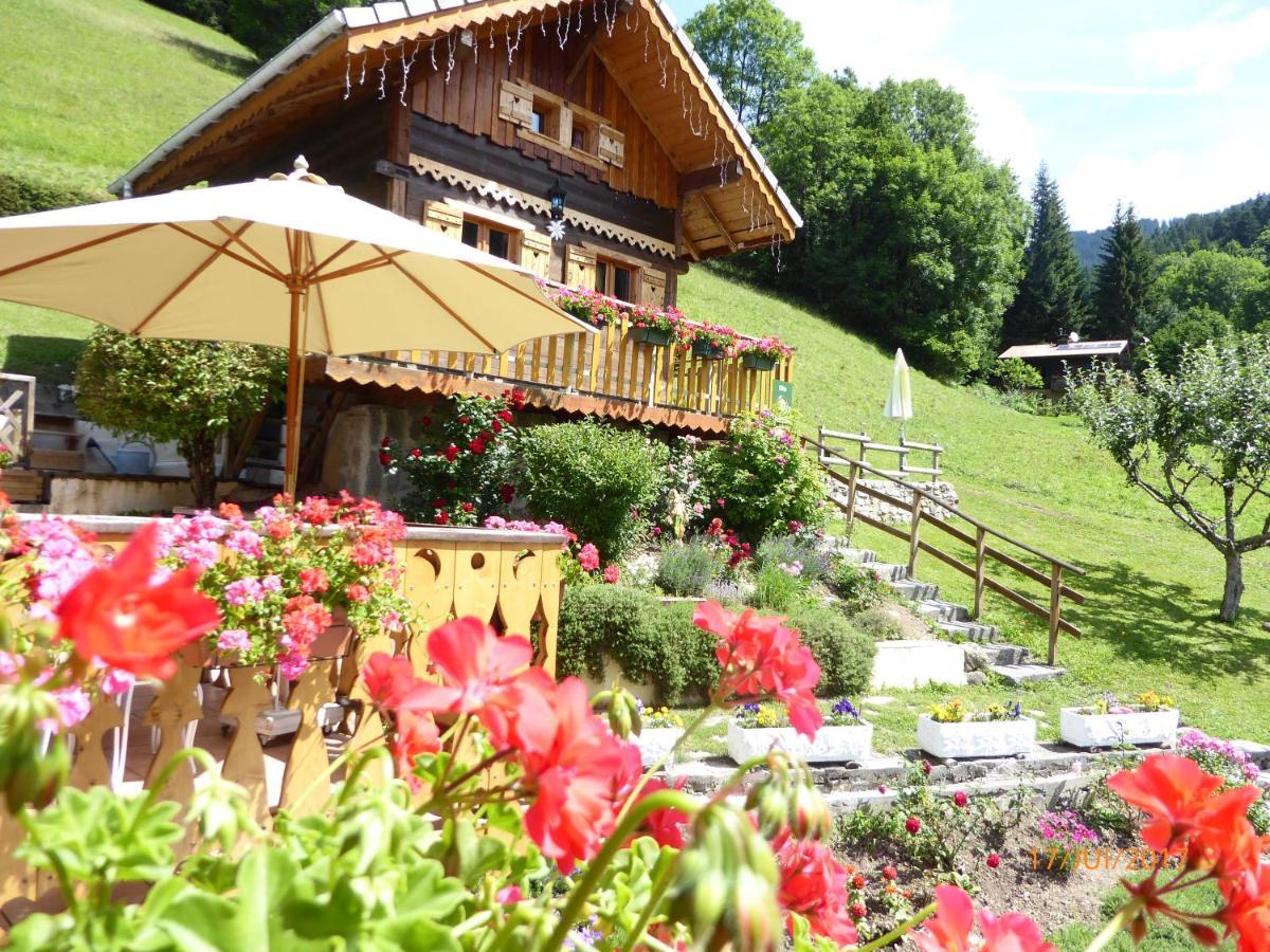 Chalet Fleur Des Neiges Saint-Jean-dʼAulps Exteriér fotografie